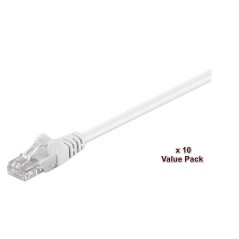 Buy MicroConnect U/UTP CAT5e 10M White 10 Pack - High-Quality Networking Solutions for Fast and Reliable Connections!